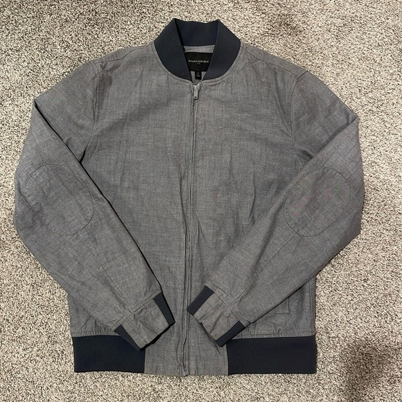 Banana Republic Men’s Lightweight Bomber Jacket - Picture 1 of 6